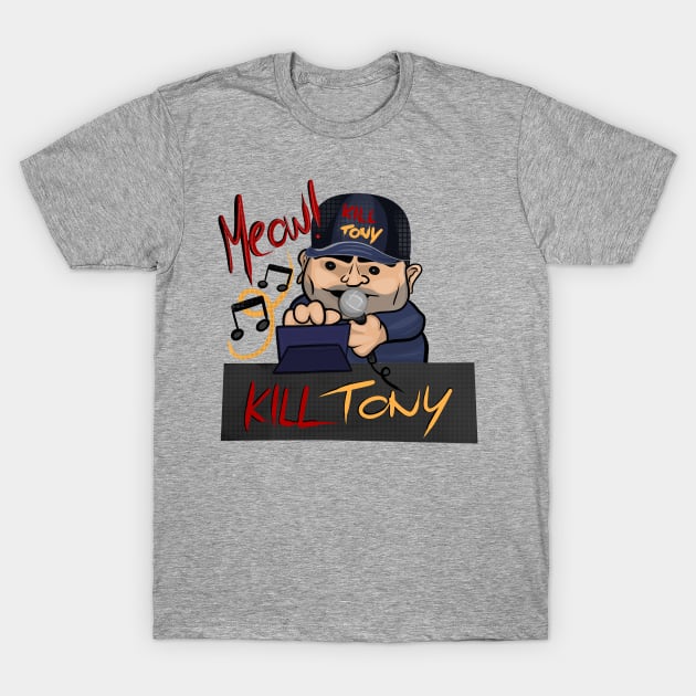 Brian Redban From Kill Tony Illustration (Navy Blue) T-Shirt by Ina